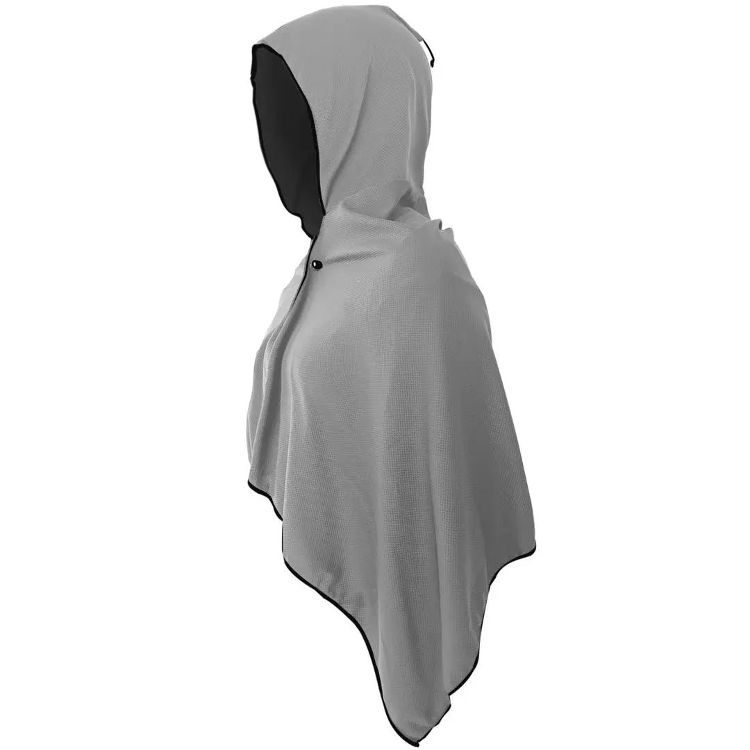 ⭐️Anonymous delivery⭐️Cooling hooded sports towel Cooling poncho gray