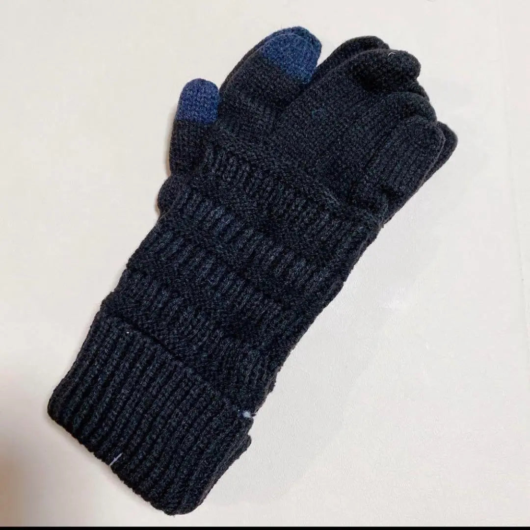 Guantes De Invierno Para Mujer Guantes De Punto Cálidos A Prueba De Frío Seguir Guantes Lindos Lindos | 手袋 レディース 冬 暖かい 可愛い ニット 防寒グローブ 防寒手袋 可愛い