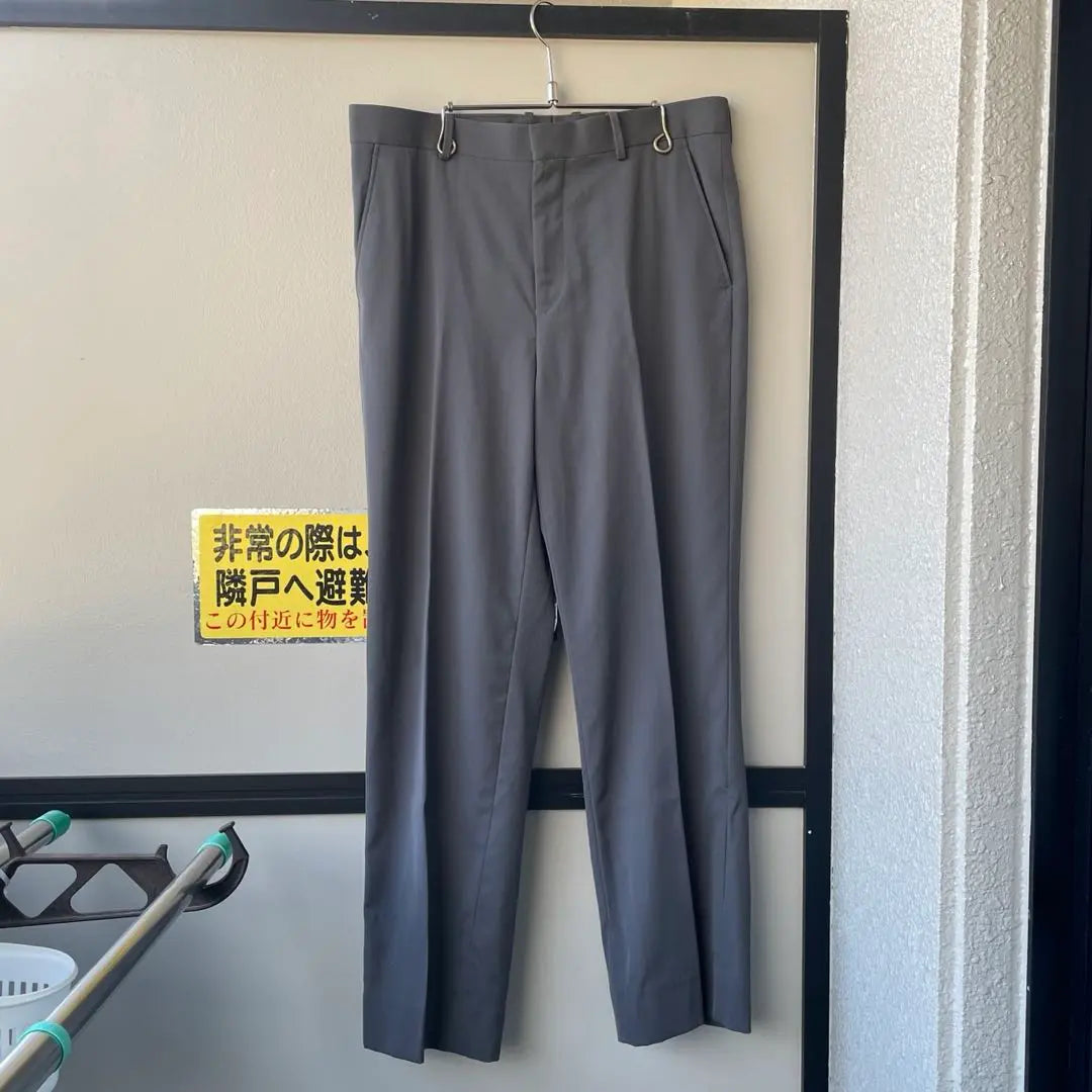 AURALEE LIGHT WOOL MAX GABARDINE SLACKS