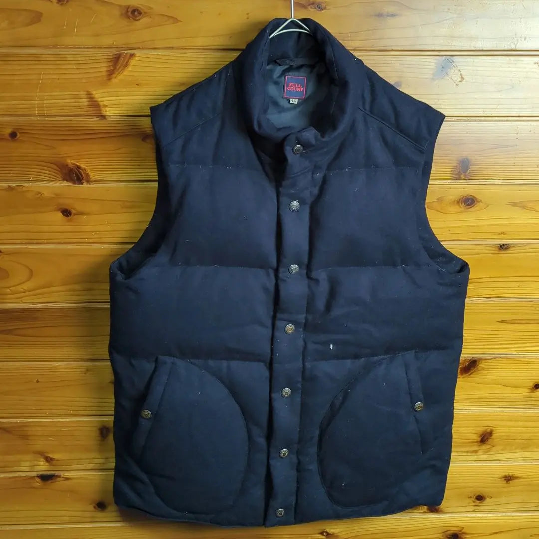 [Defective] FULLCOUNT Full Count Down Vest Quilted Vest