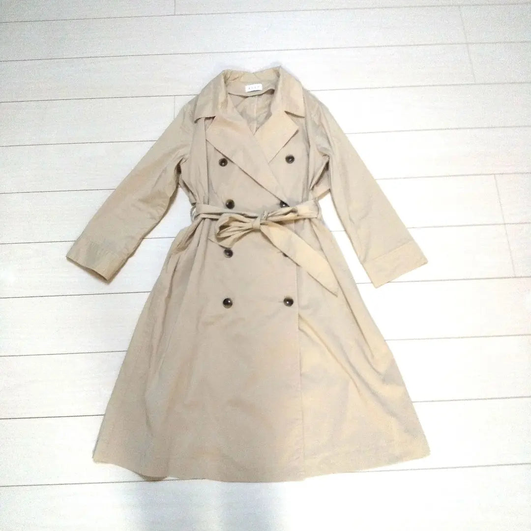 Classic PLST Trench Coat Msize Beige Light