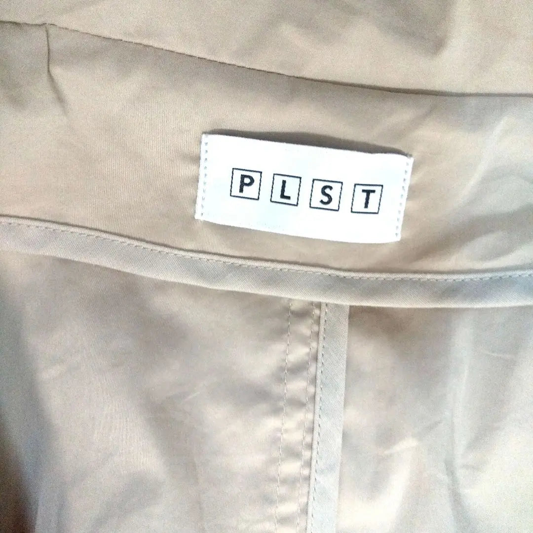 Classic PLST Trench Coat Msize Beige Light