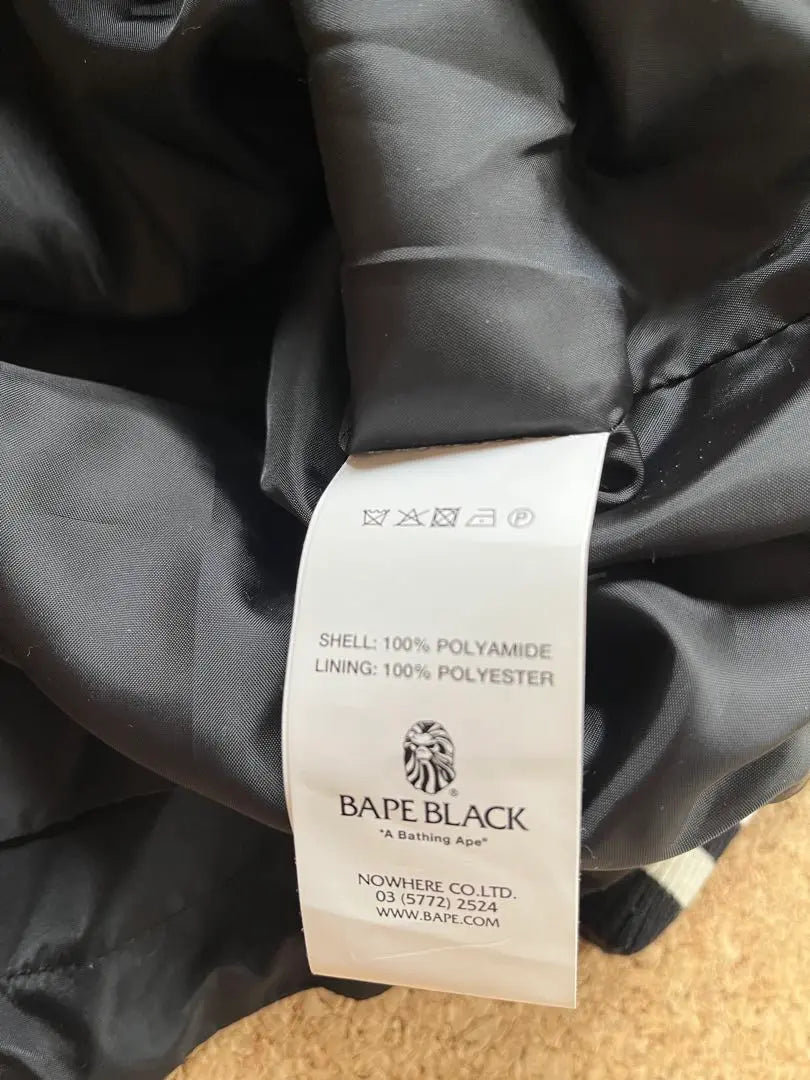 BAPE BLACK Coach Jacket APE