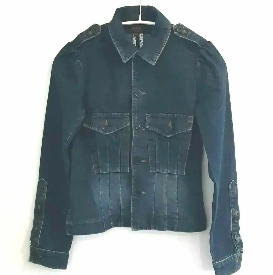 JUICYCOUTURE JEANS Chaqueta vaquera G-Jean Fabricada en EE. UU. | JEANS JUICYCOUTURE デニムジャケットGジャン USAメイド