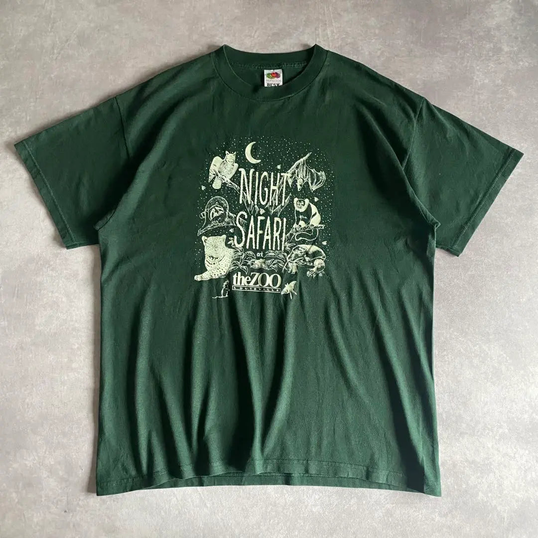 Camiseta del safari nocturno del zoológico Fruit of the Loom