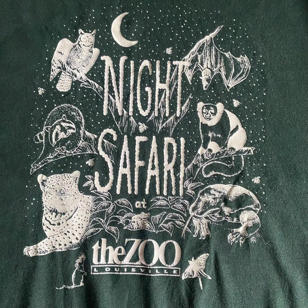 Camiseta del safari nocturno del zoológico Fruit of the Loom