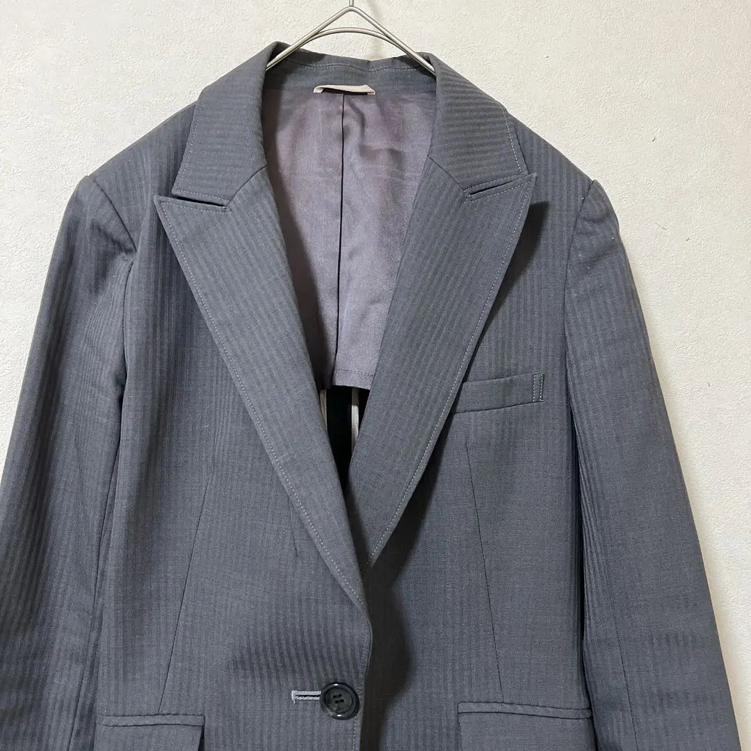 Aoki/Tailored Jacket/Grey/M/Suit/LES MUES/Formal