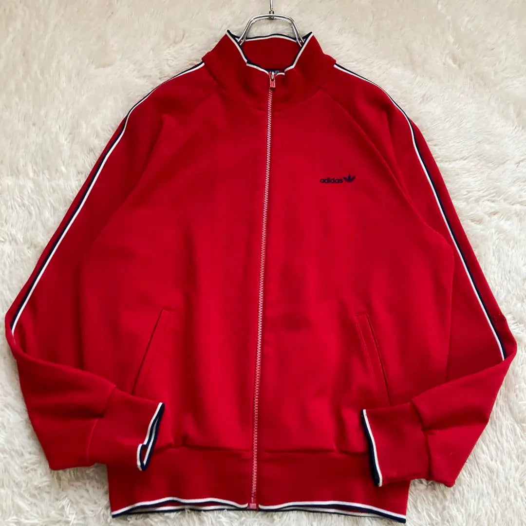 ✨ Súper rara ✨ Chaqueta deportiva vintage Adidas de los años 70 fabricada en Alemania Occidental Descente