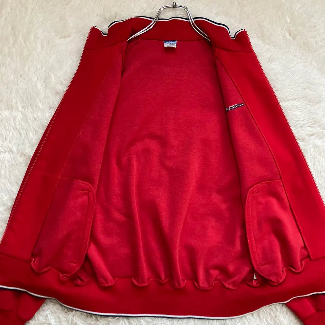 ✨ Súper rara ✨ Chaqueta deportiva vintage Adidas de los años 70 fabricada en Alemania Occidental Descente