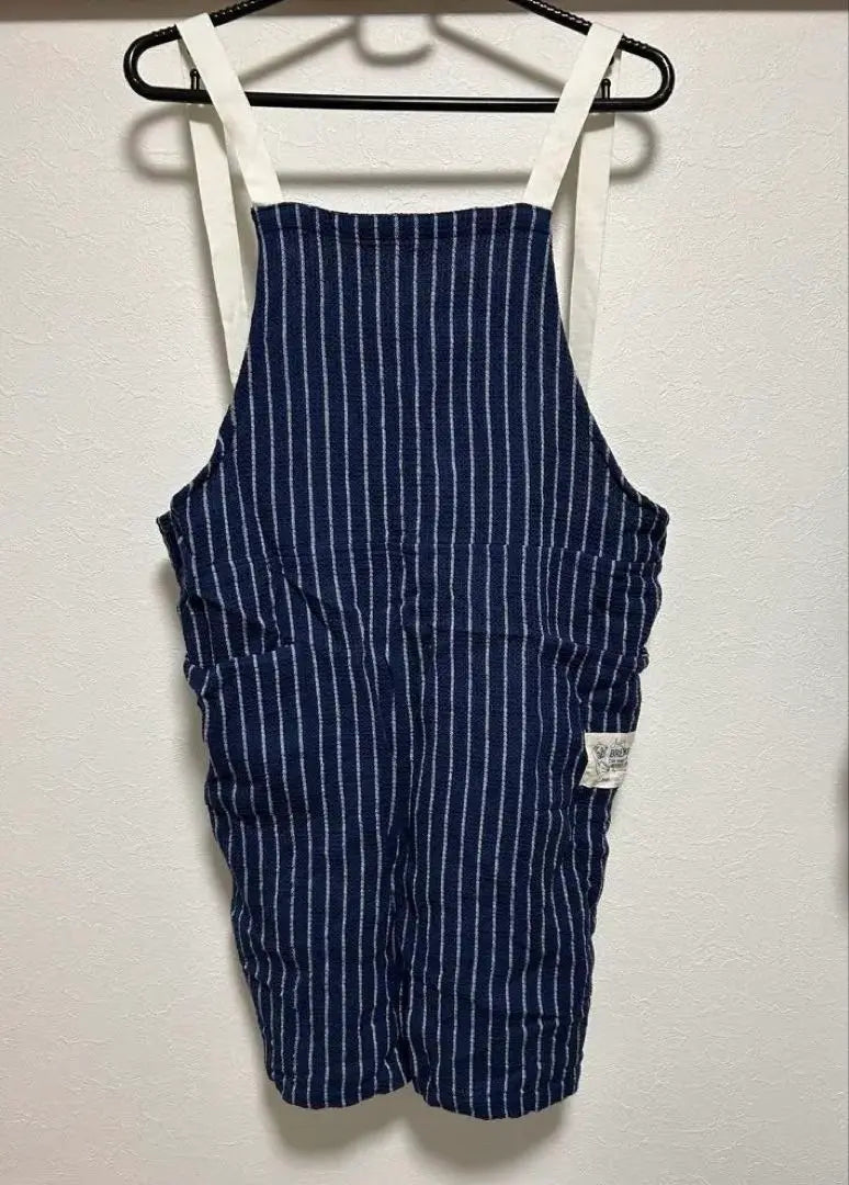 Franc Franc Apron Unused 100% cotton striped