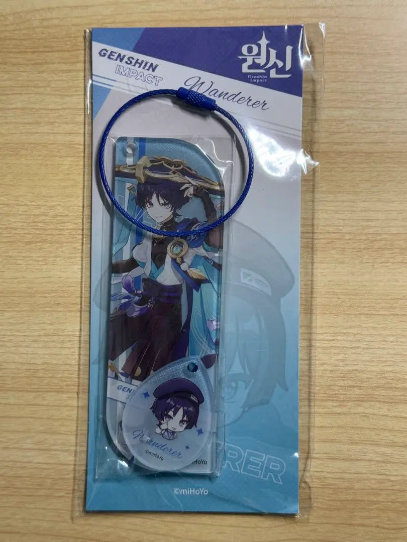 Genshin Acrylic Key Ring Wanderer Korea ②