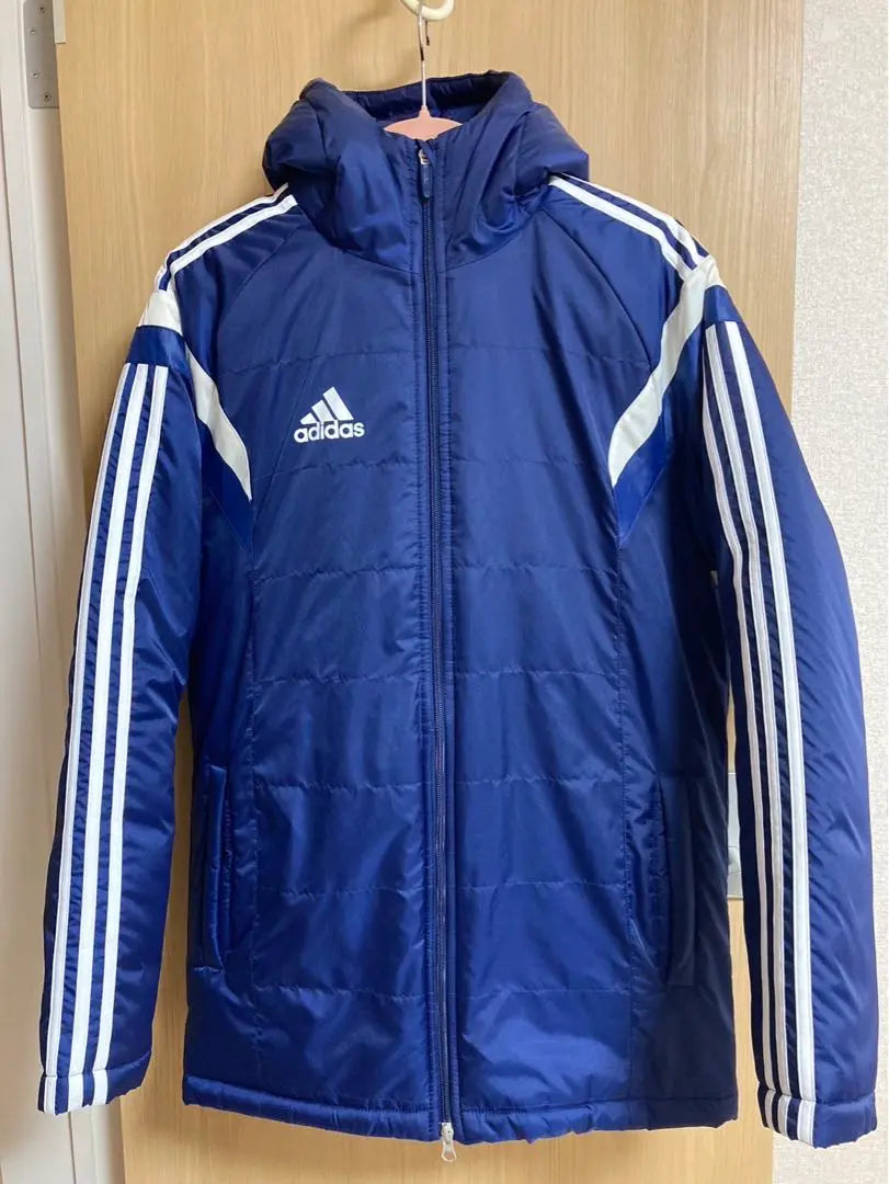 [New] adidas ★Hooded bench coat | 【新品】adidas ★フード付き ベンチコート