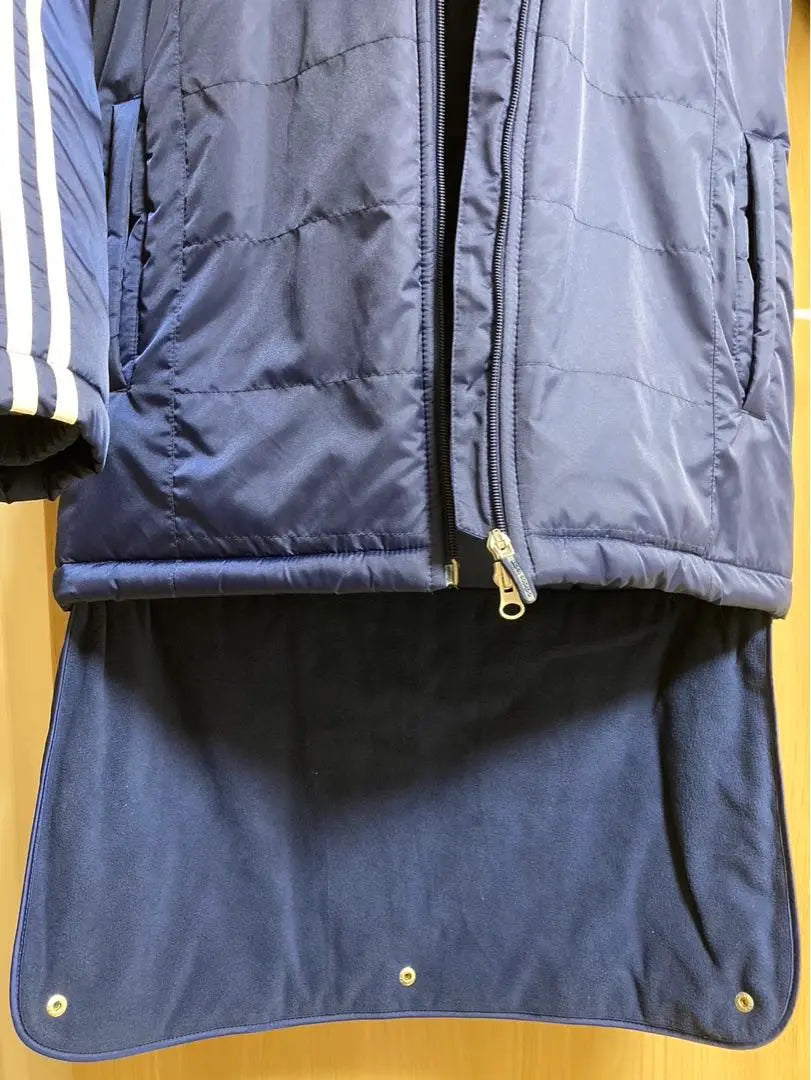 [New] adidas ★Hooded bench coat | 【新品】adidas ★フード付き ベンチコート