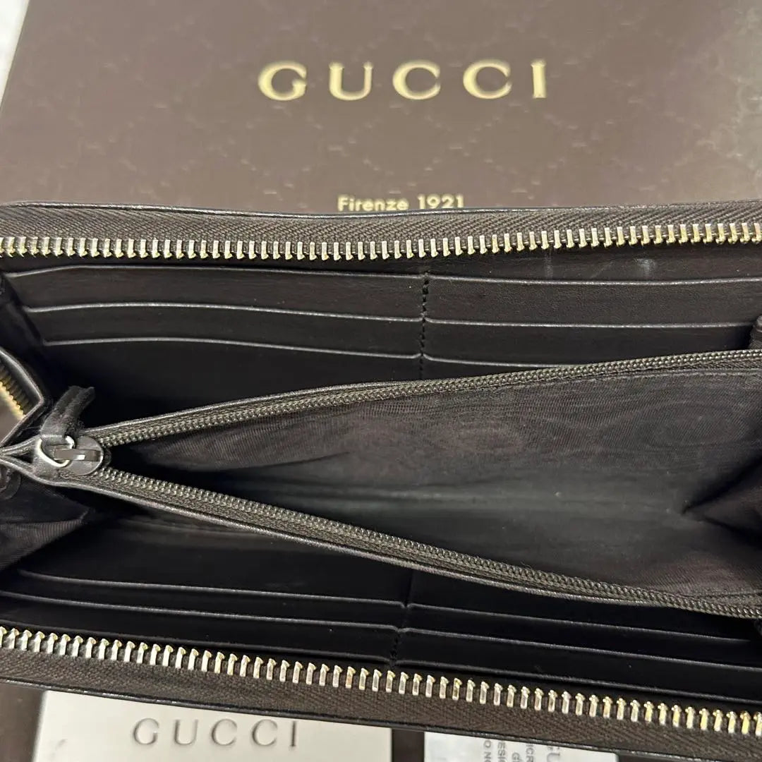 Super good product!! ️ Gucci Wallet Long Wallet Micro GG Round Zipper | 超良品‼️ グッチ　GUCCI 財布　長財布　マイクロGG ラウンドファスナー