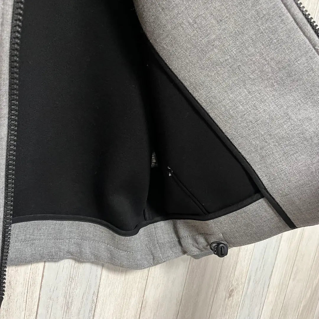 [ZARA] Sudadera con capucha y cordones de manga larga STUDIONICHOLSON gris