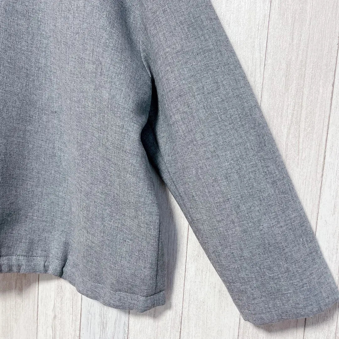 [ZARA] Sudadera con capucha y cordones de manga larga STUDIONICHOLSON gris