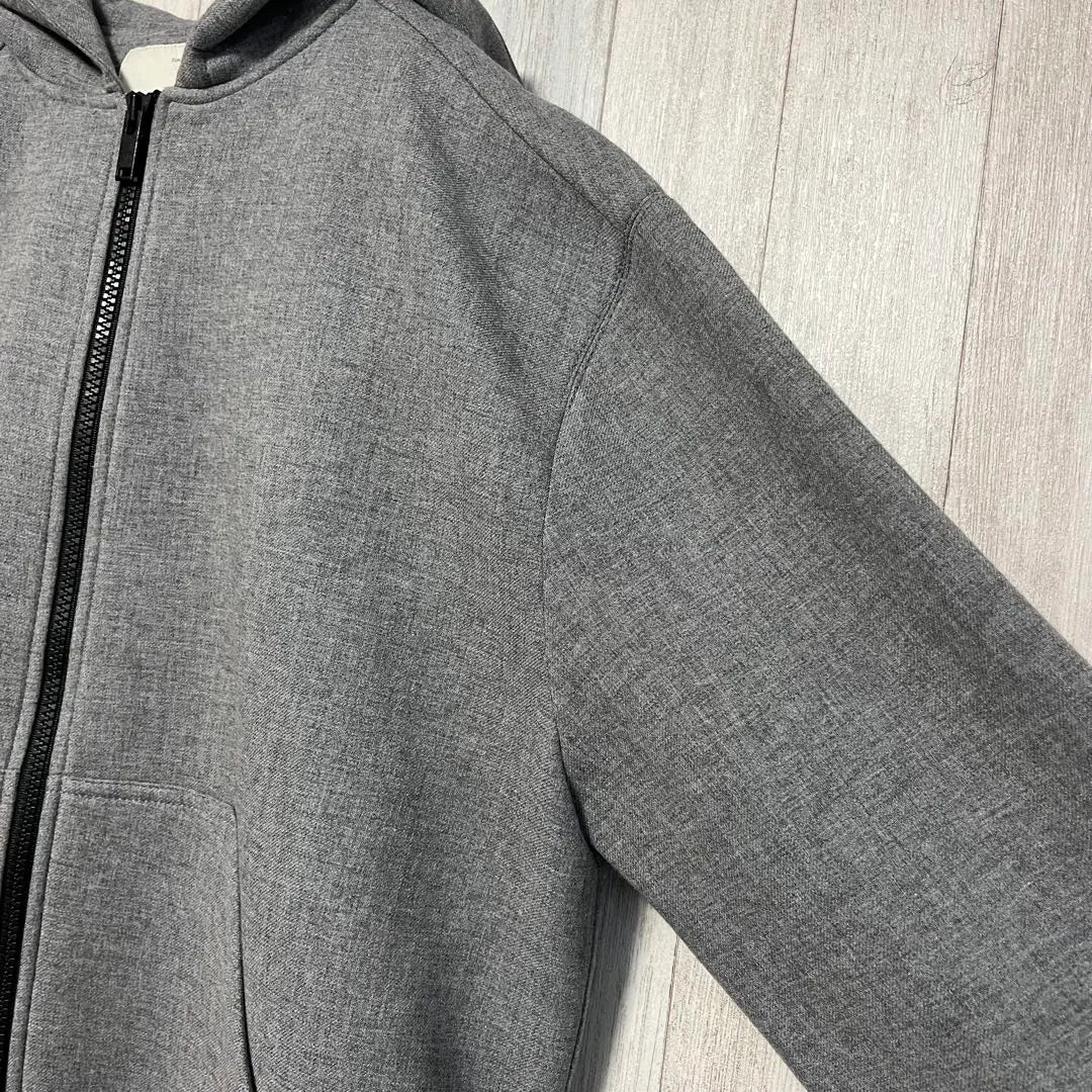 [ZARA] Sudadera con capucha y cordones de manga larga STUDIONICHOLSON gris