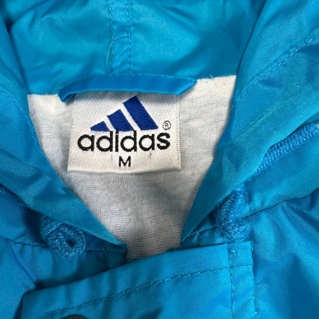 adidas nylon jacket windbreaker embroidery tag M