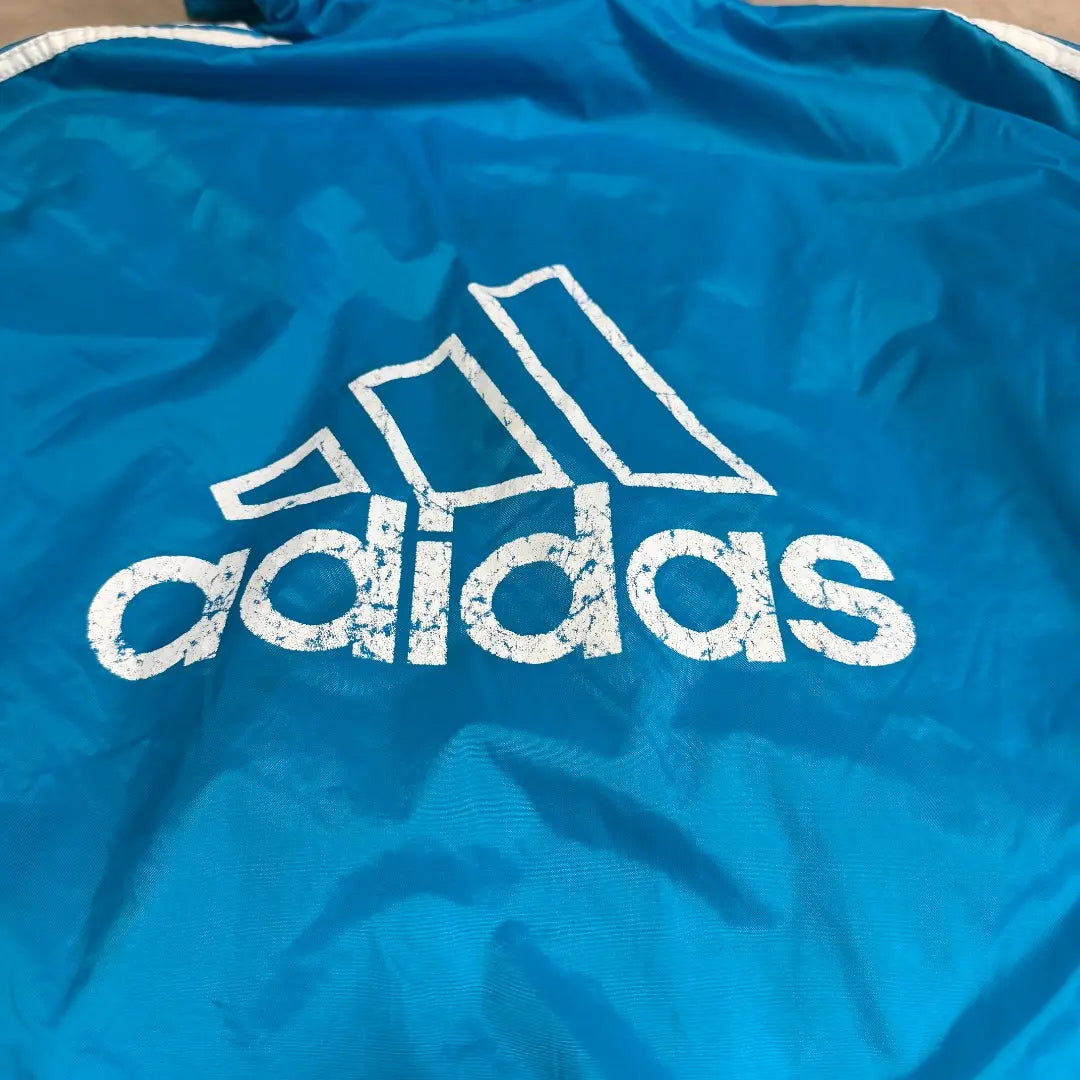 adidas nylon jacket windbreaker embroidery tag M