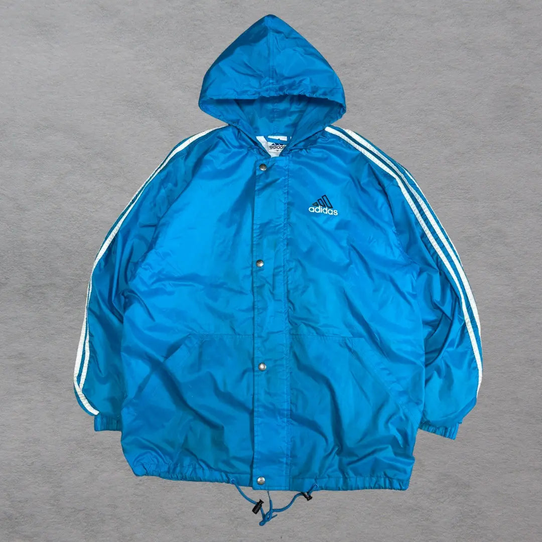 adidas nylon jacket windbreaker embroidery tag M