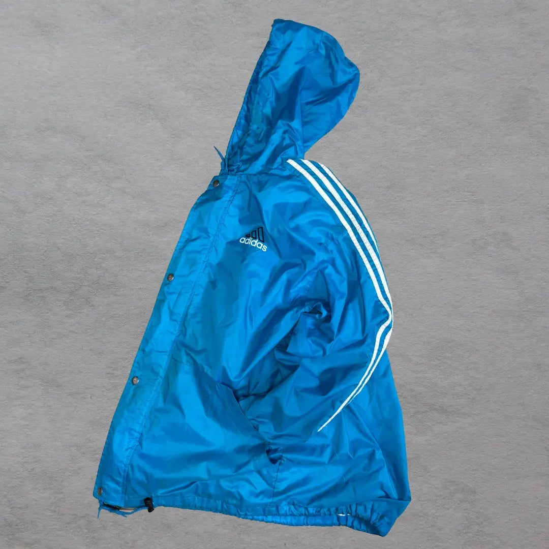 adidas nylon jacket windbreaker embroidery tag M