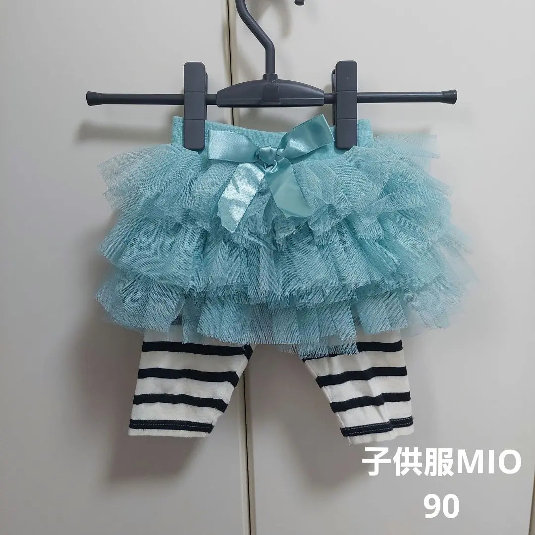 Children's Clothing MIO 90 Full Tutu Leggings Skirt 5/4 Length Leggings