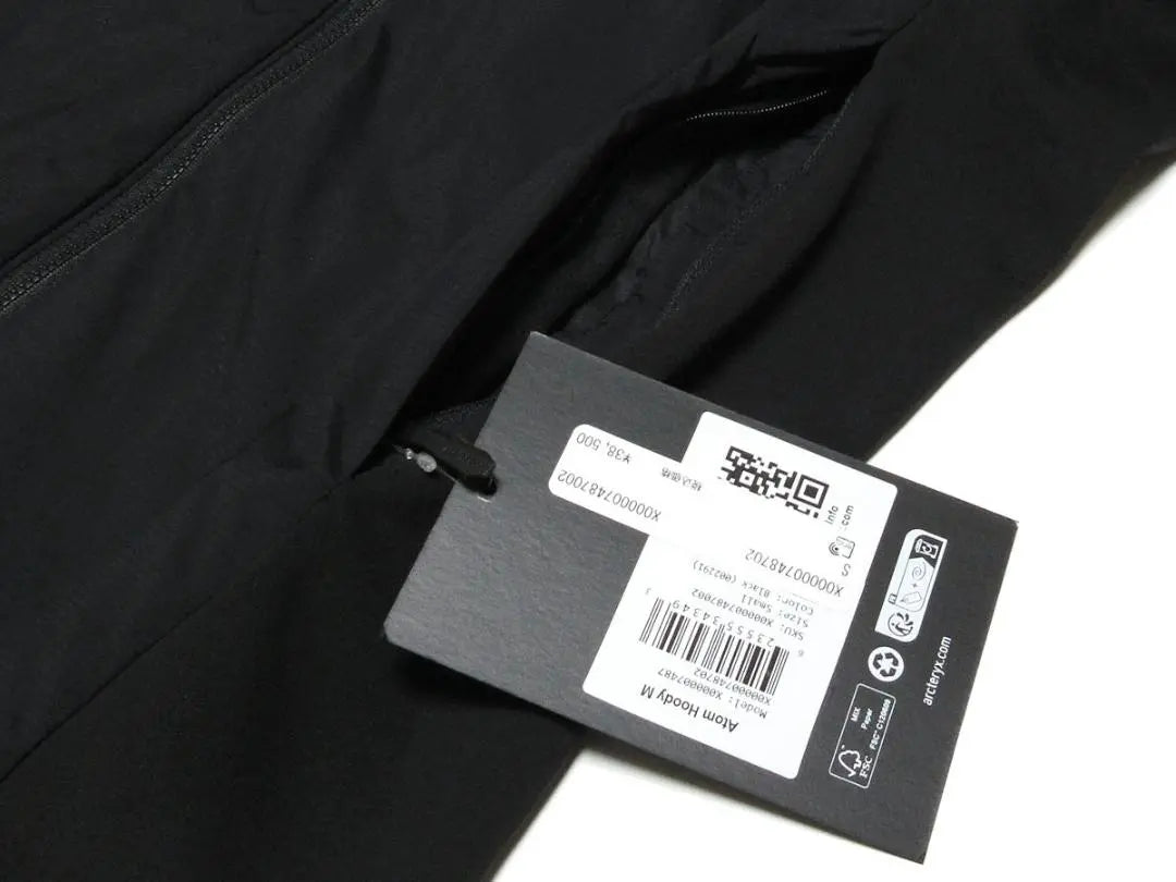 New domestic genuine product purchased at a direct store Arc'teryx 23AW Atom Hoody Men's S Black