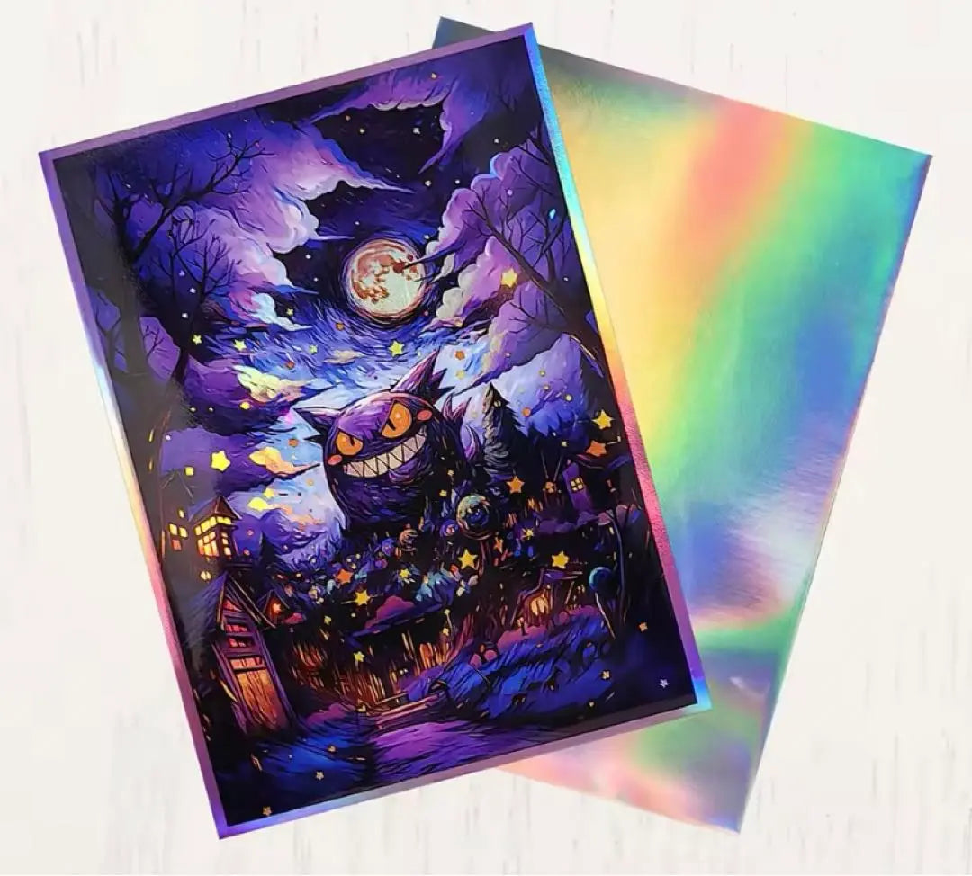 Gengar illustration sleeves 60 sheets