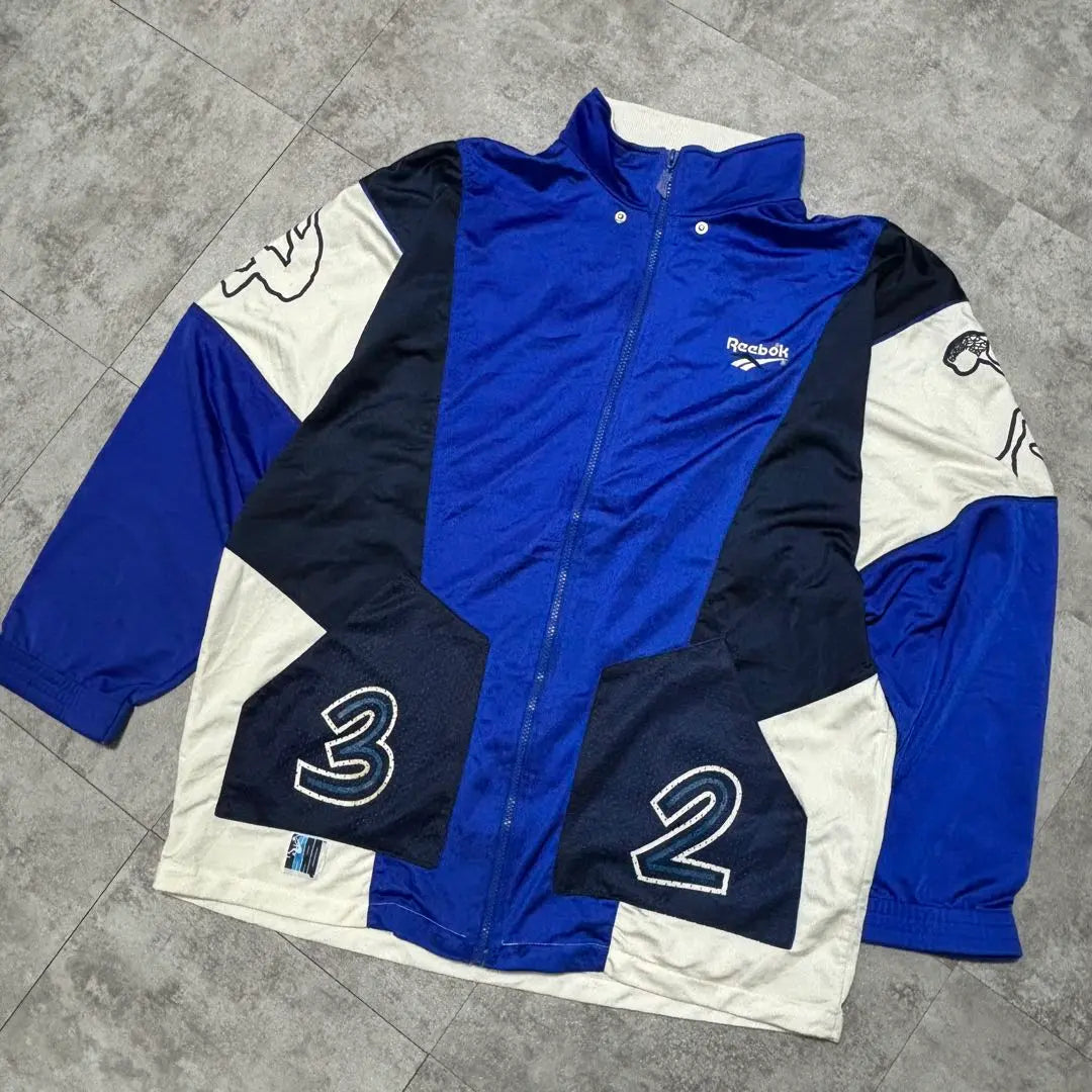 “Reebok Reebok 90S SHAQ Truck Jacket Jersey”