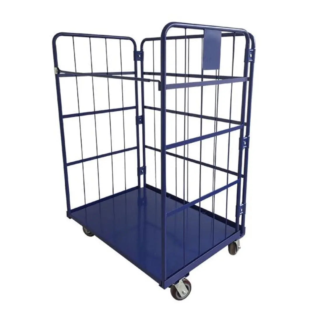 Basket cart roll box pallet basket cart folding