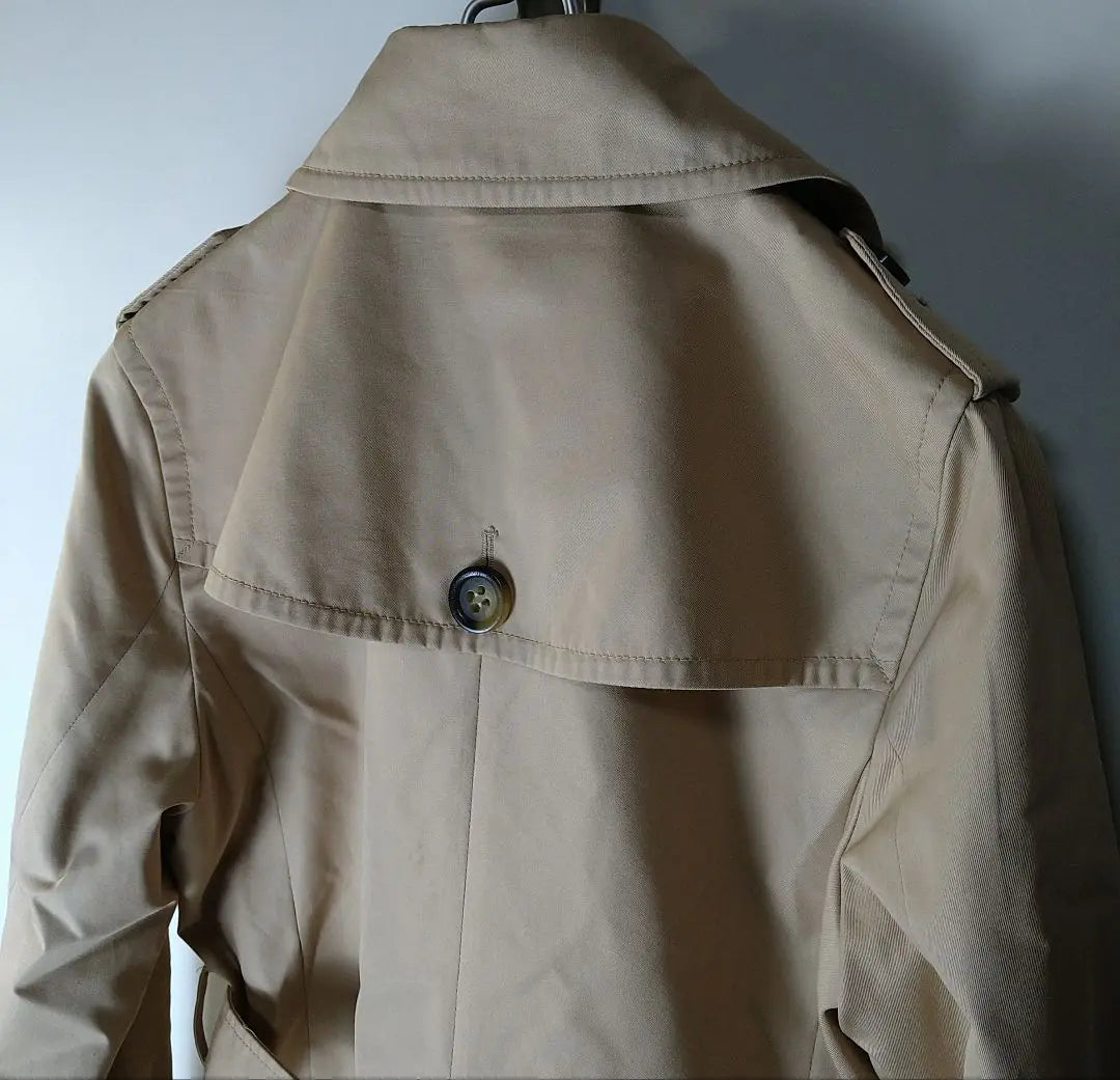 EARTH M&E Cotton Trench Coat Spring M Size