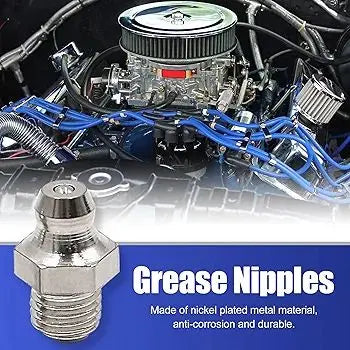 ⭐️Grease Nipple Fitting Stainless Steel Straight Motorcycle