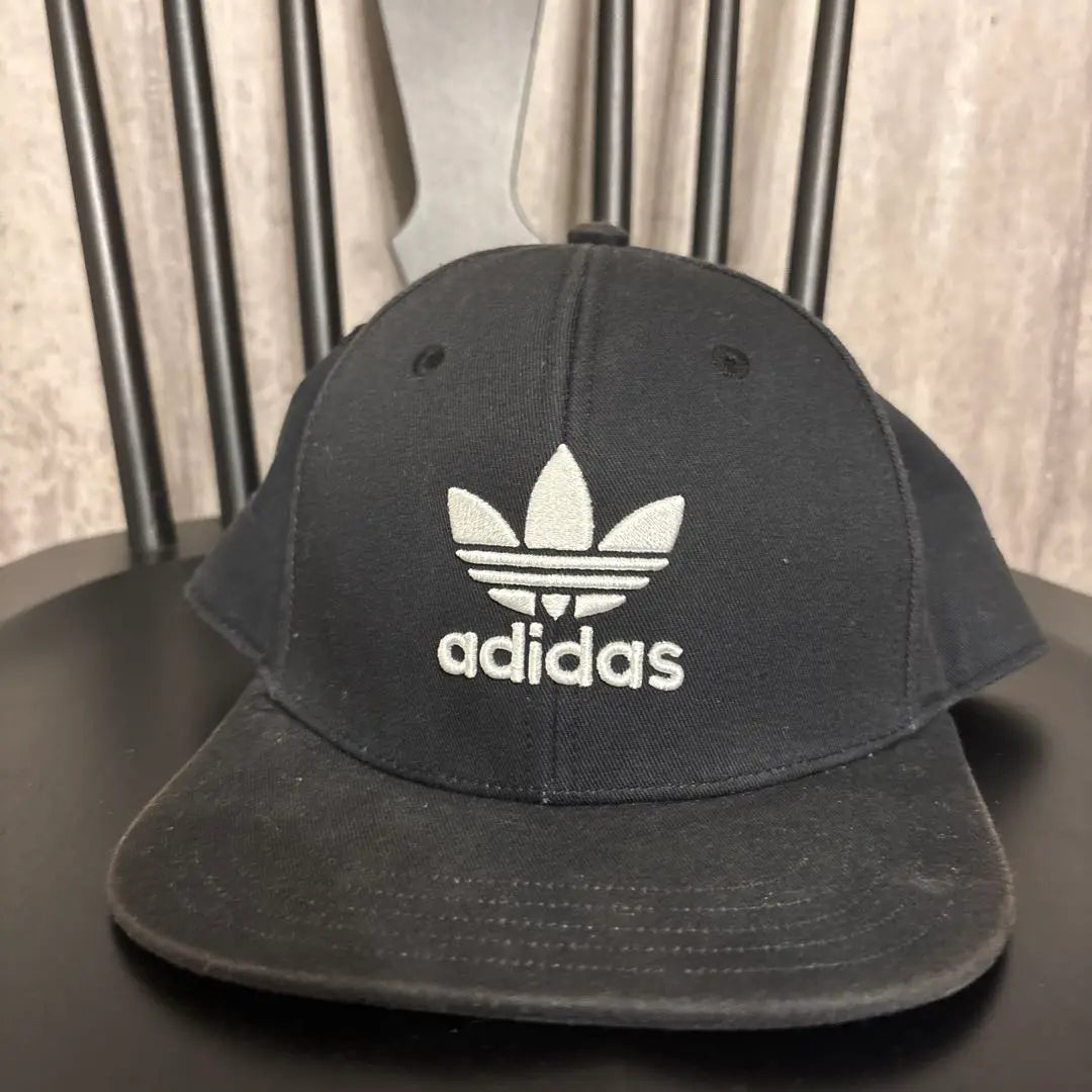 adidas black snapback cap