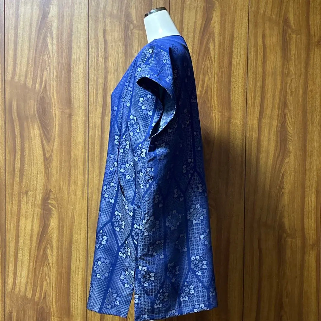 [Kimono Remake] Tunic Vest Silk