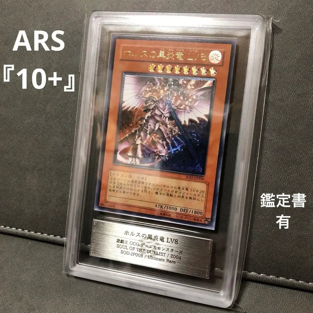 Yu-Gi-Oh! Horus's Black Flame Dragon LV8 Relief ARS