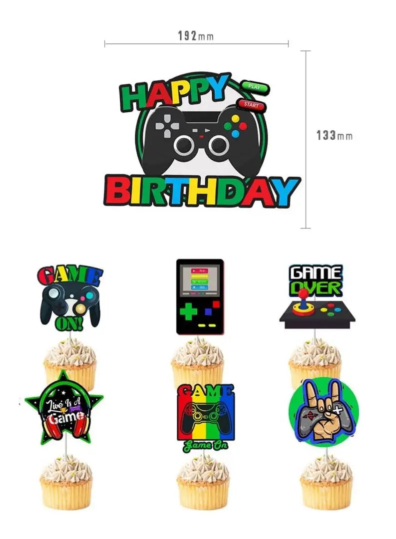 Juego de decoración de cumpleaños para fiesta para niños, juego de globos verde y negro