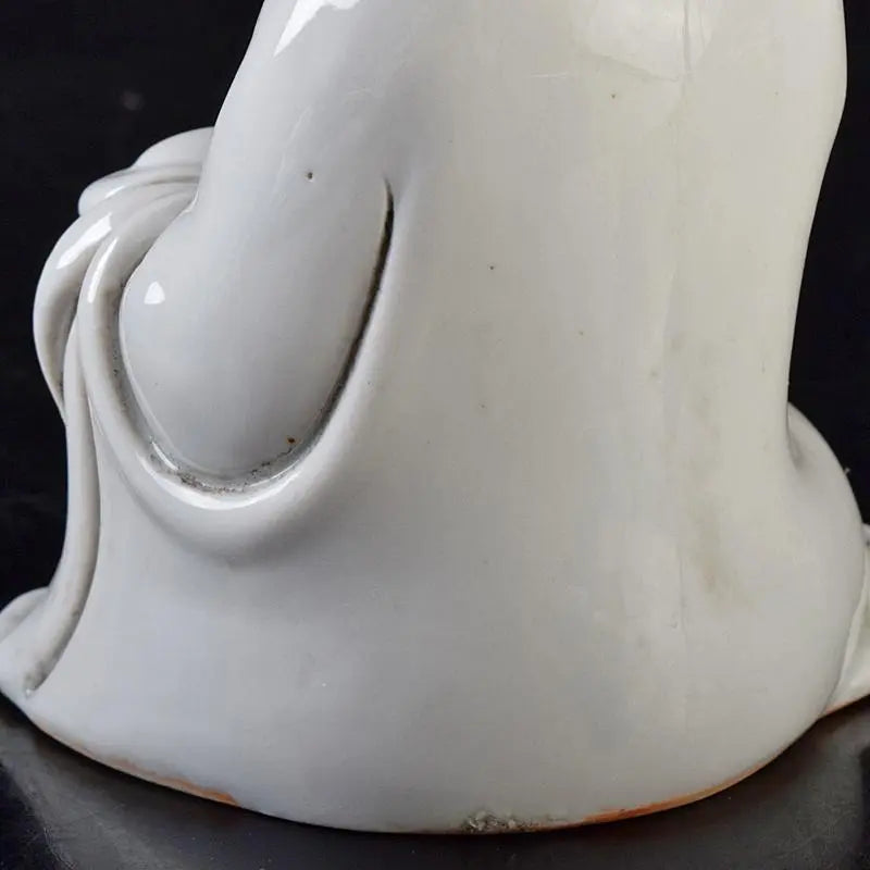 China Dehua Kiln White Porcelain Guanyin Statue Buddha Statue V R8485