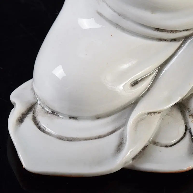 China Dehua Kiln White Porcelain Guanyin Statue Buddha Statue V R8485