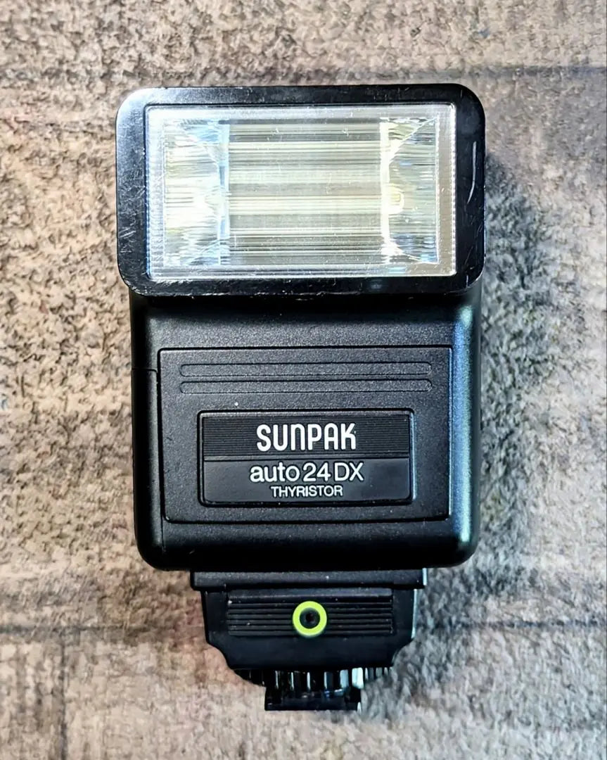 [Confirmed operation] SUNPAK Strobe Flash auto24 DX