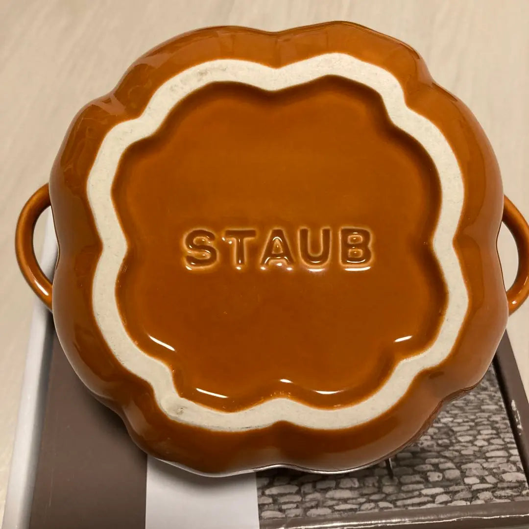 staub Pumpkin Cocotte Tableware