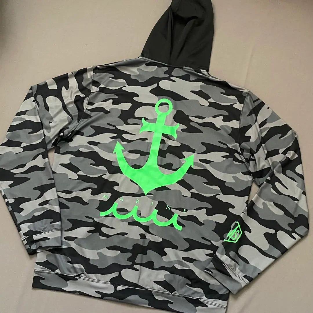 Muta Marine Camouflage hoodie & Pants Rash Guard Top and Bottom Setup XL