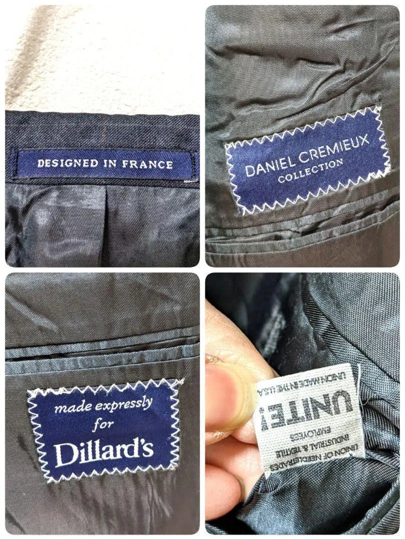 Dillers Tailored Jacket Vintage Black Grey Black