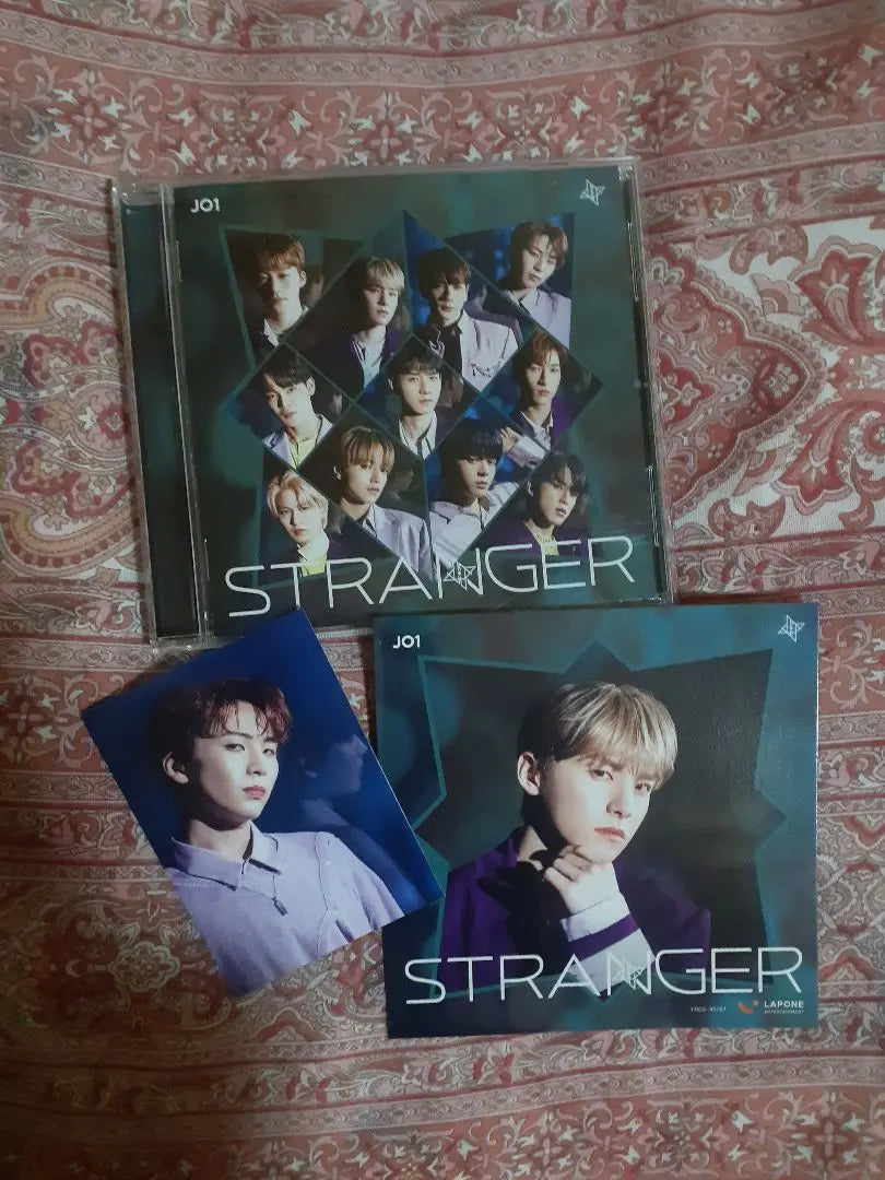 JO1 CD Unused 3-disc set STRANGER 3-form DVD