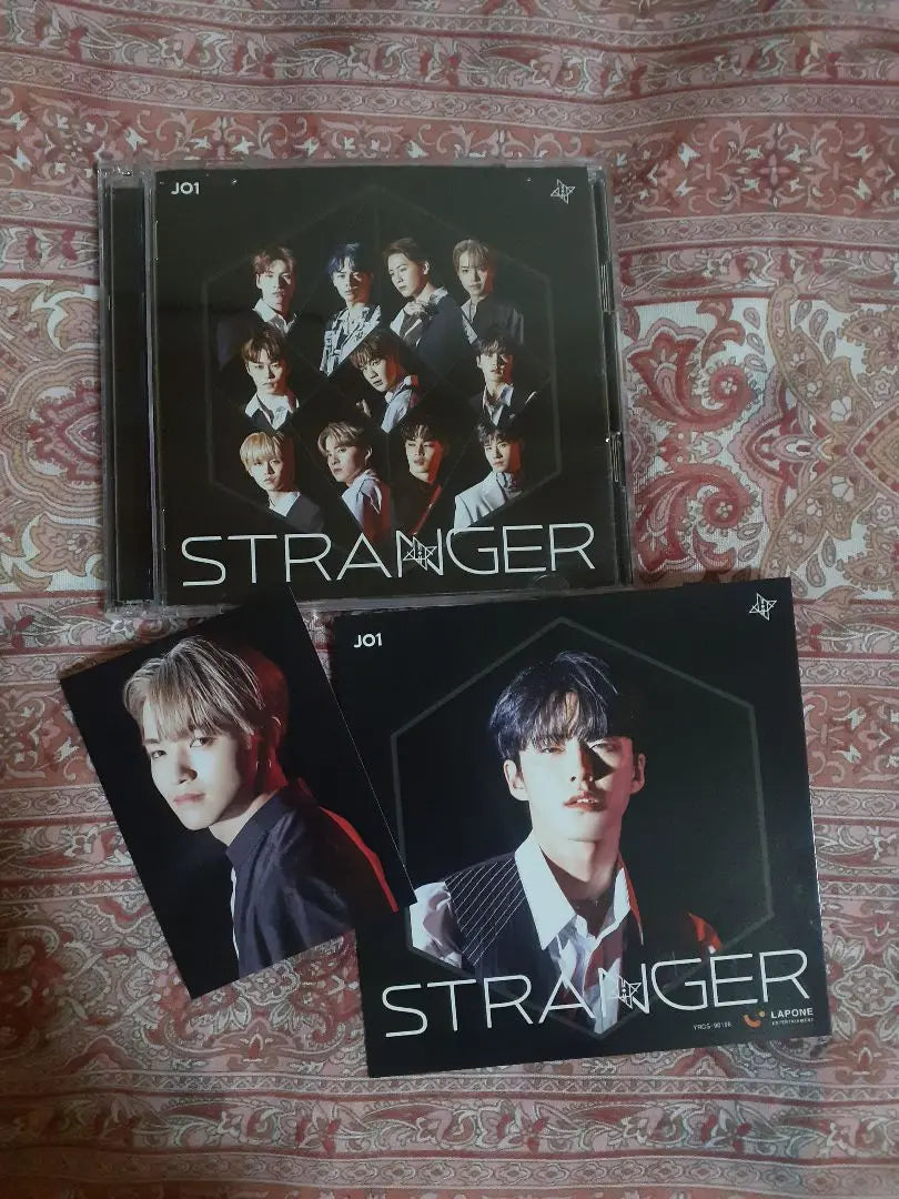 JO1 CD Unused 3-disc set STRANGER 3-form DVD