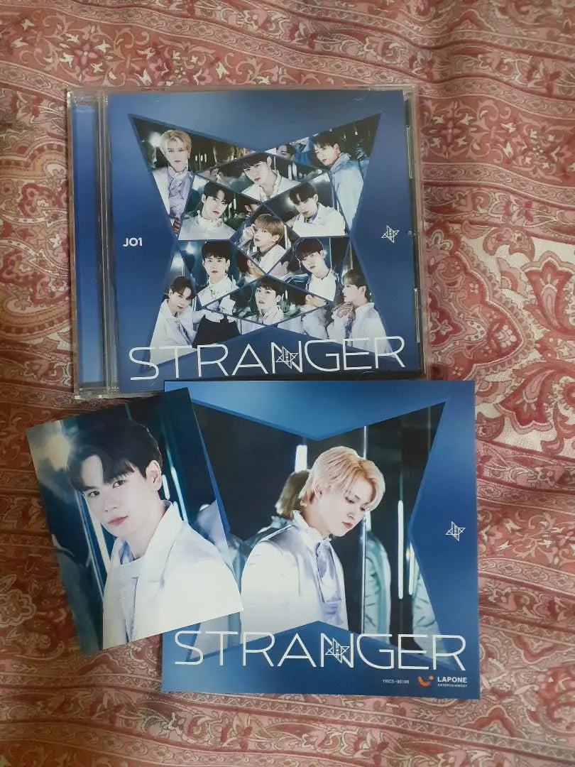 JO1 CD Unused 3-disc set STRANGER 3-form DVD