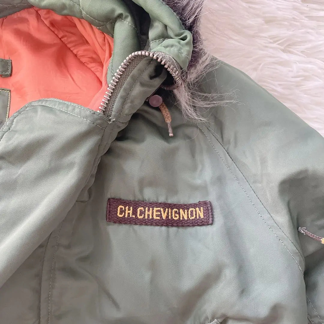 Chaqueta militar para hombre M con capucha Chevinion Vintage