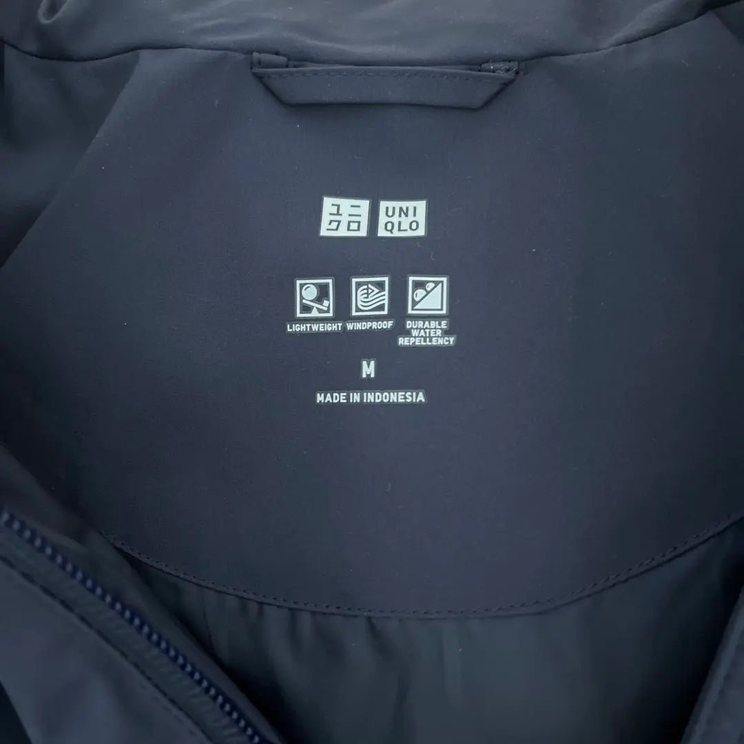 UNIQLO navy down jacket M size