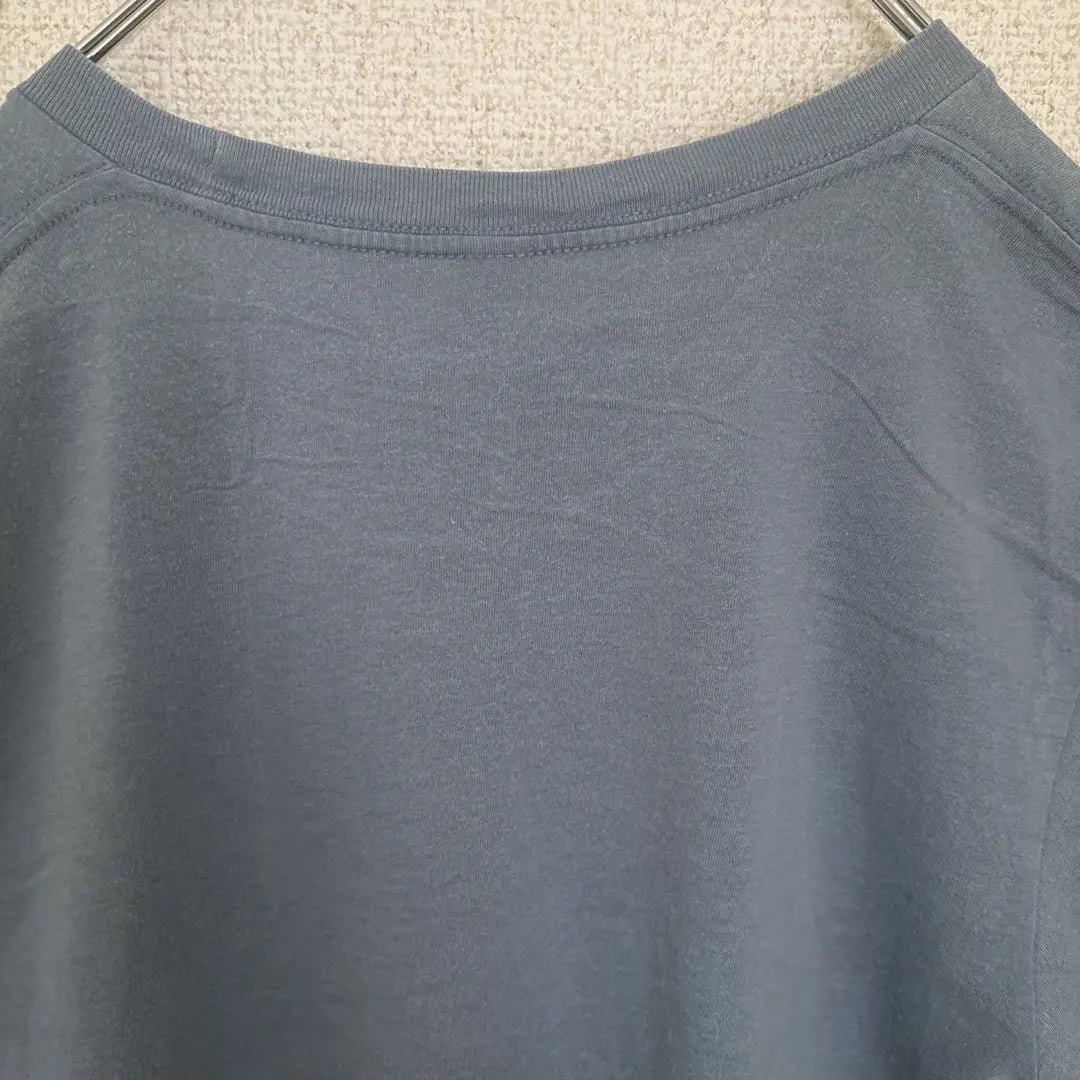 CANVAS Grey Big Print T-shirt Size M Old-wear