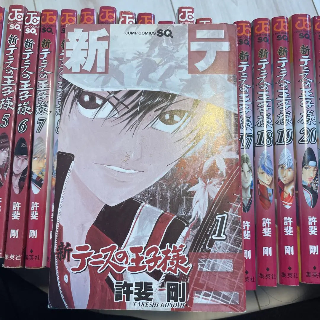 The New Prince of Tennis, 17 volumes