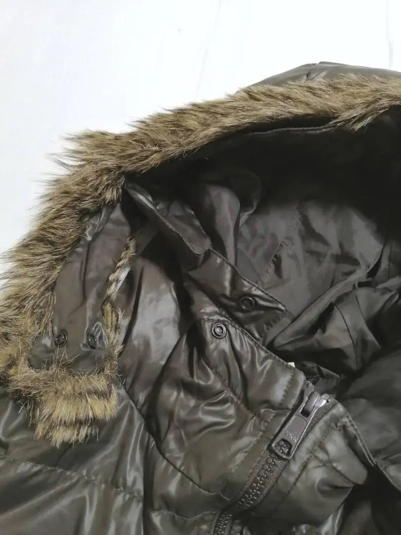 Uniqlo Down Coat Hoodie Hood Fur Removable UNIQLO